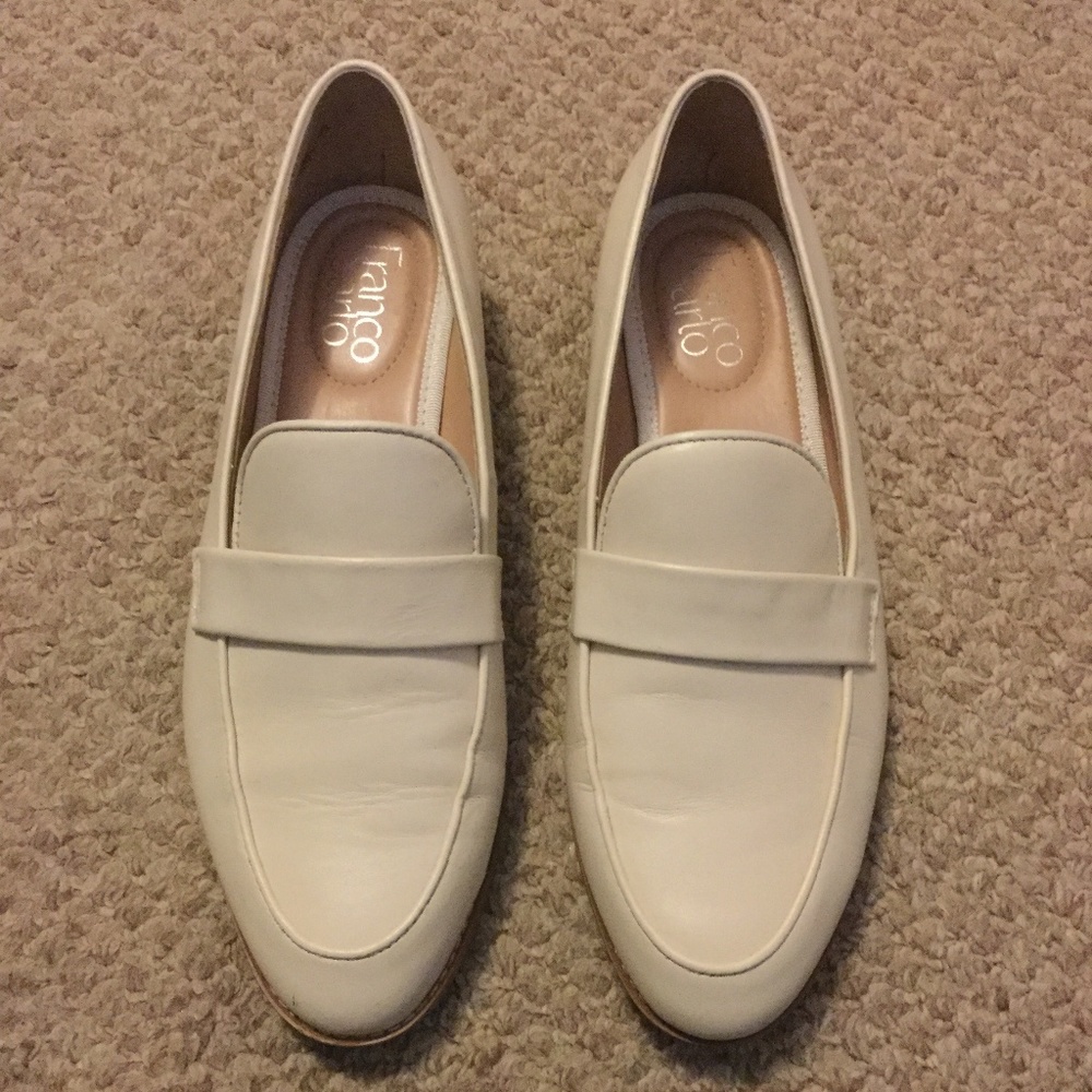 Franco Sarto white shoes